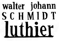 Walter J. Schmidt – Gambenbaumeister